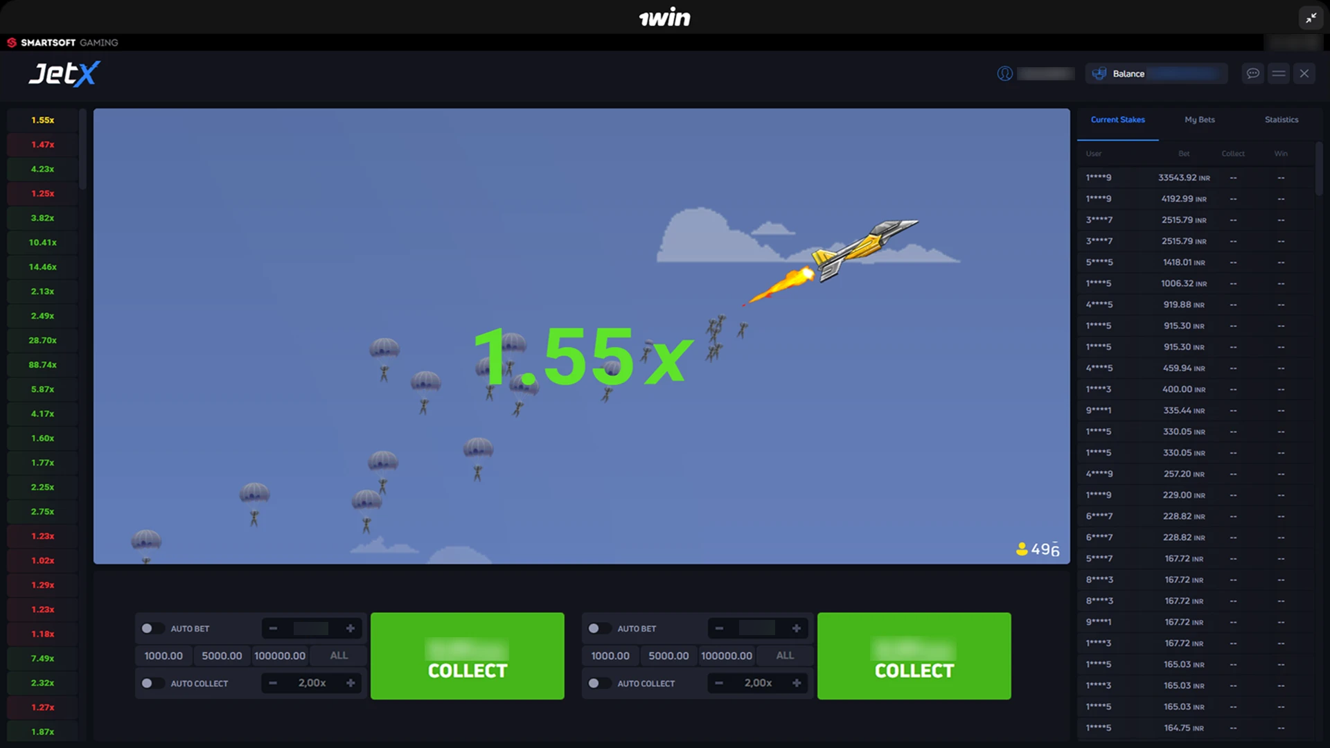 1win jetx comparison cash out