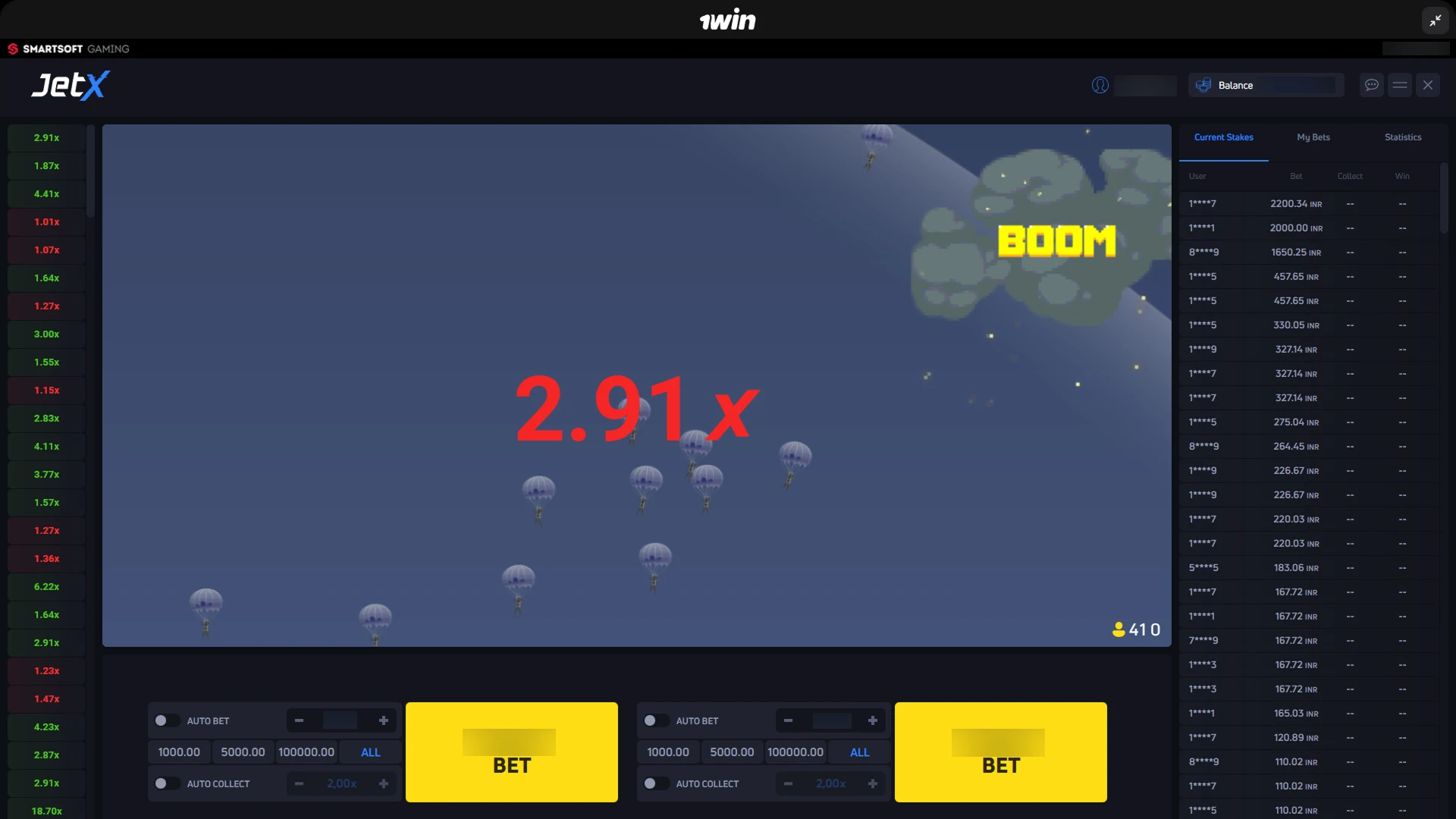 1win jetx comparison crash