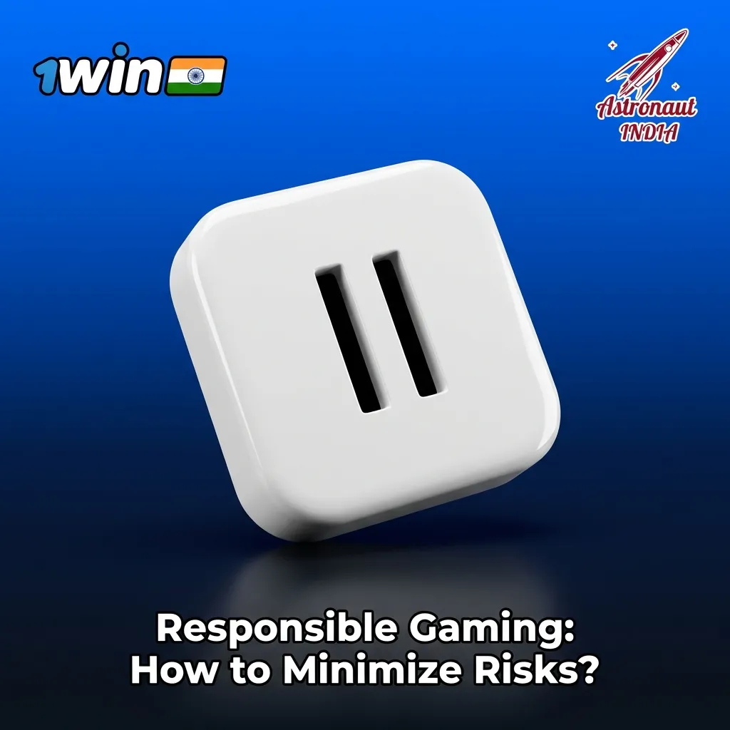 Illustration promoting responsible Astronaut gambling with budget limits, demo play, and mental health support reminders